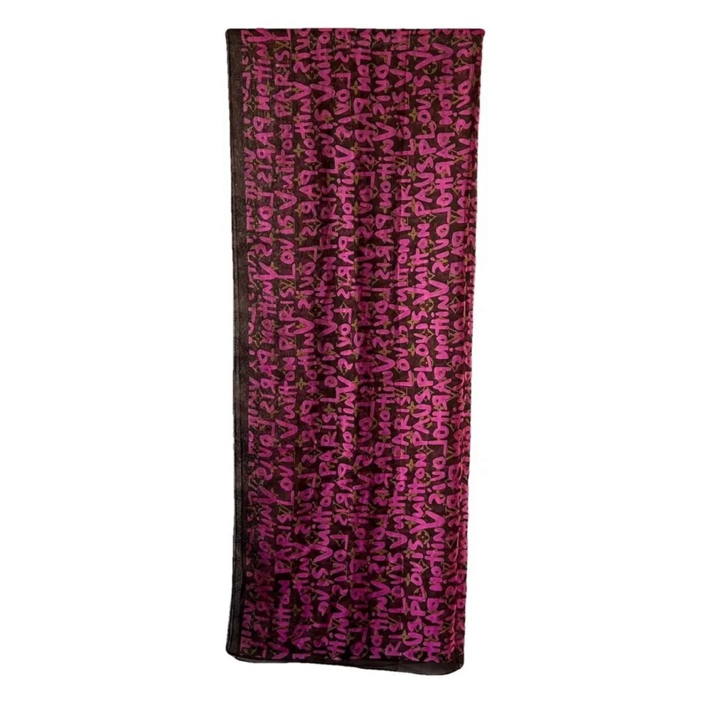 Louis Vuitton Stephen Sprouse Graffiti Silk Scarf – Archive Piece